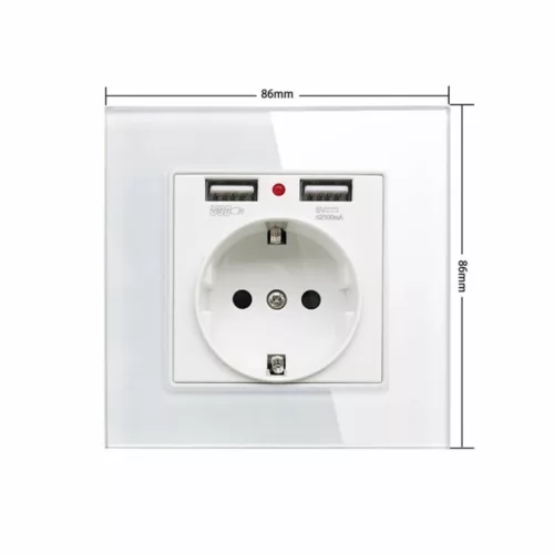 Caméra espion dans prise murale factice – Surveillance discrète à domicile – Filmez sans être repéré