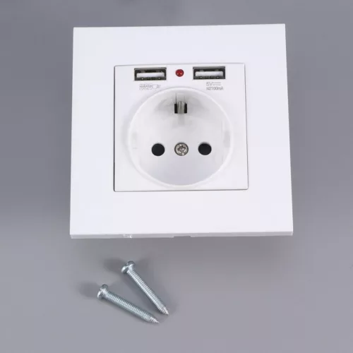 Caméra espion dans prise murale factice – Surveillance discrète à domicile – Filmez sans être repéré