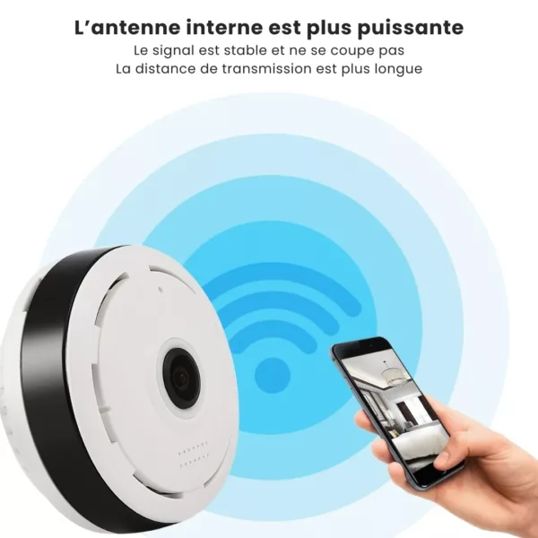 Caméra espion encastrable dans mur placo – Surveillance discrète et invisible pour maison ou bureau sécurisé
