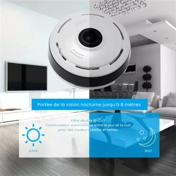 Caméra espion encastrable dans mur placo – Surveillance discrète et invisible pour maison ou bureau sécurisé