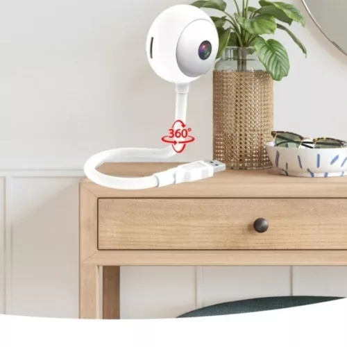 Caméra espion wifi dissimulée dans lampe usb – Surveillance discrète à distance – Sécurité maison facile et invisible