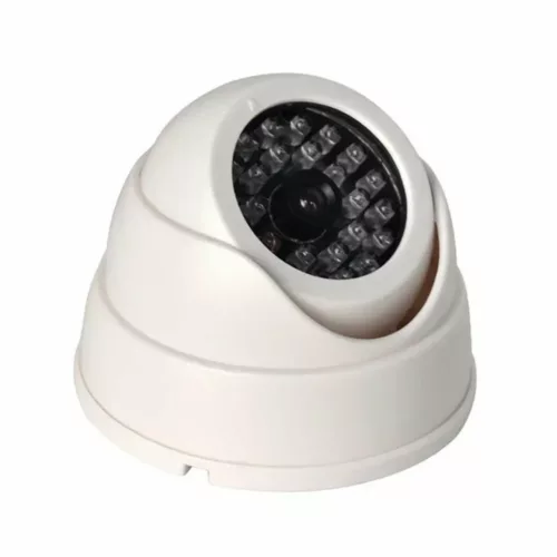 Caméra factice avec led rouge clignotante