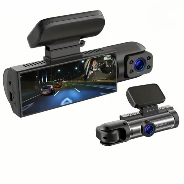 Caméra tableau de bord double objectif voiture – Sécurité maximale et preuves claires en cas d’accident