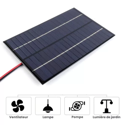 Chargeur solaire usb étanche randonnée – Énergie gratuite en plein air, idéal trekking & survie