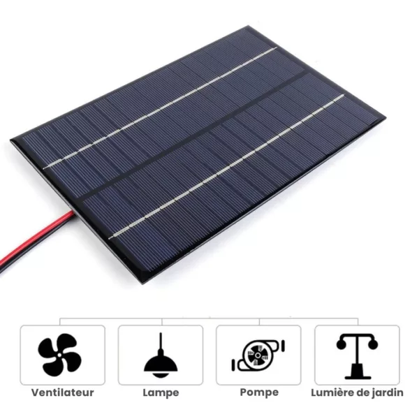 Chargeur solaire usb étanche randonnée – Énergie gratuite en plein air, idéal trekking & survie
