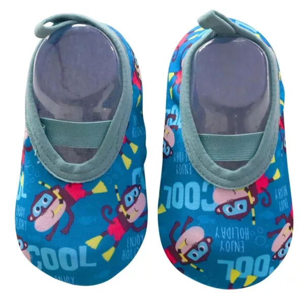 Chaussures aquatiques bébé souples légères – Protection pieds parfaite pour plage et piscine – Séchage rapide et confort absolu