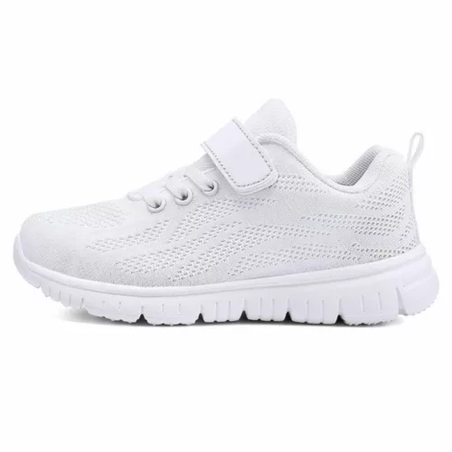 Chaussures fille été à scratch respirantes – légères, anti-transpiration, idéales pour les journées chaudes et actives