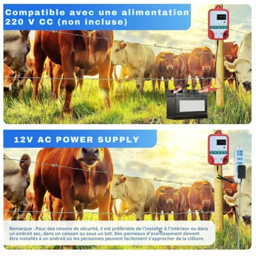 Clôture électrique solaire contre sangliers – Protection efficace et autonome pour jardin et cultures