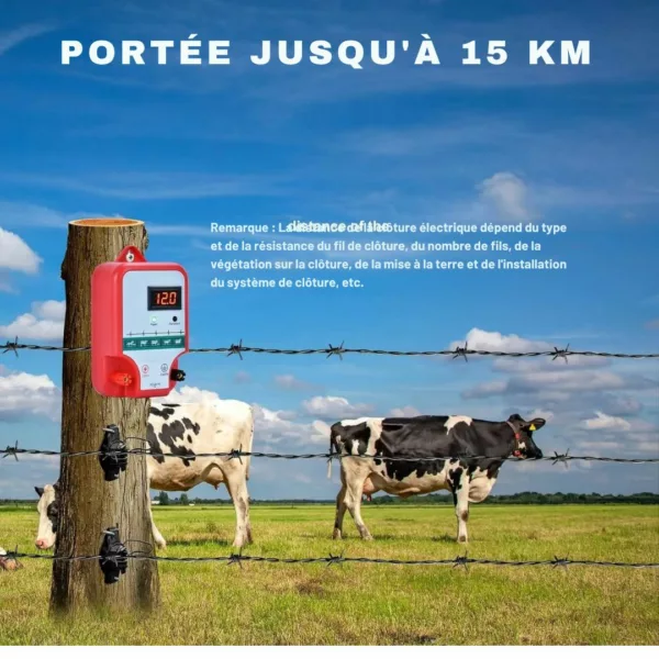 Clôture électrique solaire contre sangliers – Protection efficace et autonome pour jardin et cultures
