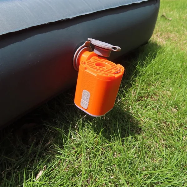 Compresseur portatif batterie pour camping – Gonflage rapide et sans fil de matelas, pneus et équipements en pleine nature