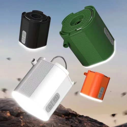 Compresseur portatif batterie pour camping – Gonflage rapide et sans fil de matelas, pneus et équipements en pleine nature