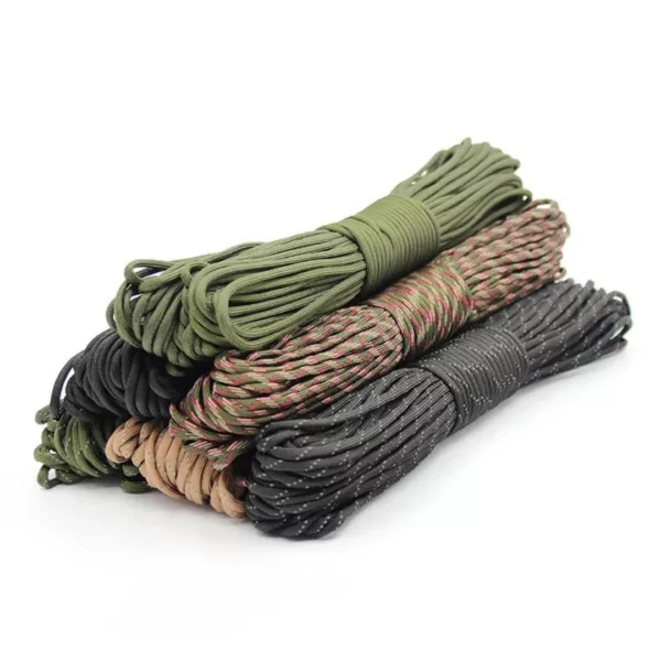 Corde paracorde 30 mètres randonnée – Ultra résistante pour survie, bivouac et aventures outdoor