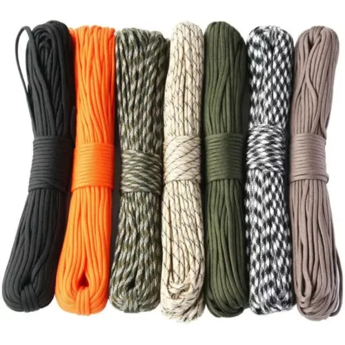 Corde paracorde 30 mètres randonnée – Ultra résistante pour survie, bivouac et aventures outdoor