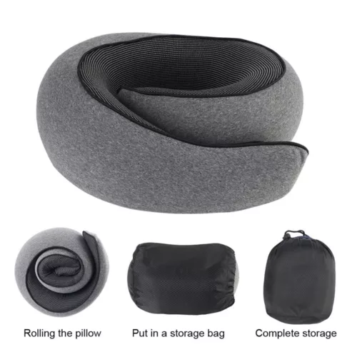 Coussin de voyage ergonomique mousse mémoire