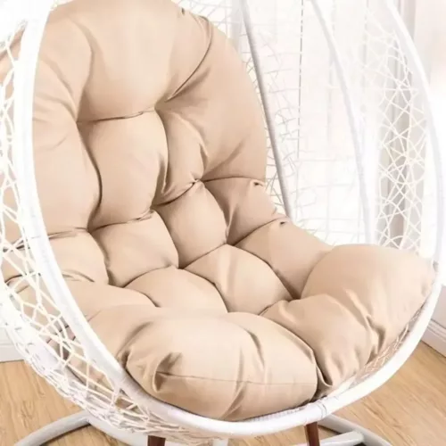 Coussin d’extérieur pour fauteuil suspendu – Confort moelleux et résistant aux intempéries pour vos moments de détente en plein air