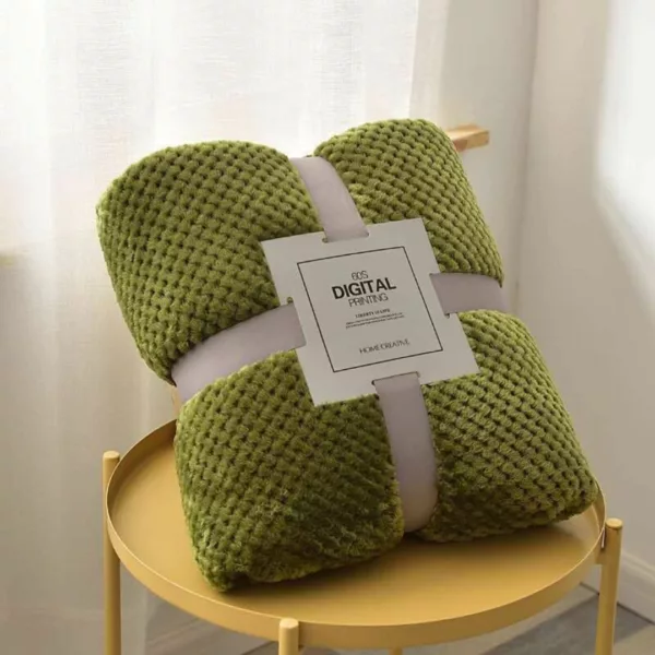 Couverture polaire légère pour voyage voiture – Confort ultra doux et chaleur nomade en déplacement