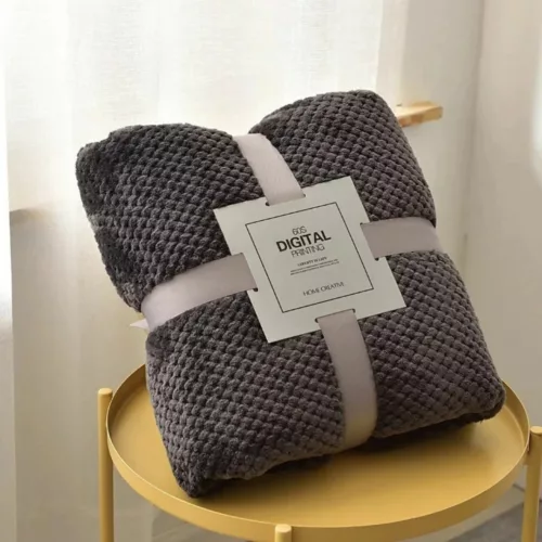 Couverture polaire légère pour voyage voiture – Confort ultra doux et chaleur nomade en déplacement