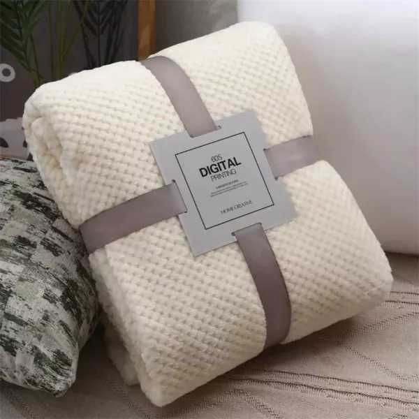 Couverture polaire légère pour voyage voiture – Confort ultra doux et chaleur nomade en déplacement