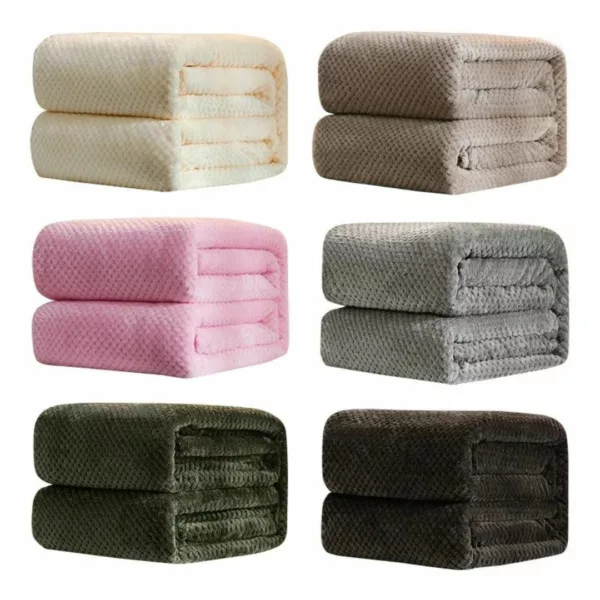 Couverture polaire légère pour voyage voiture – Confort ultra doux et chaleur nomade en déplacement