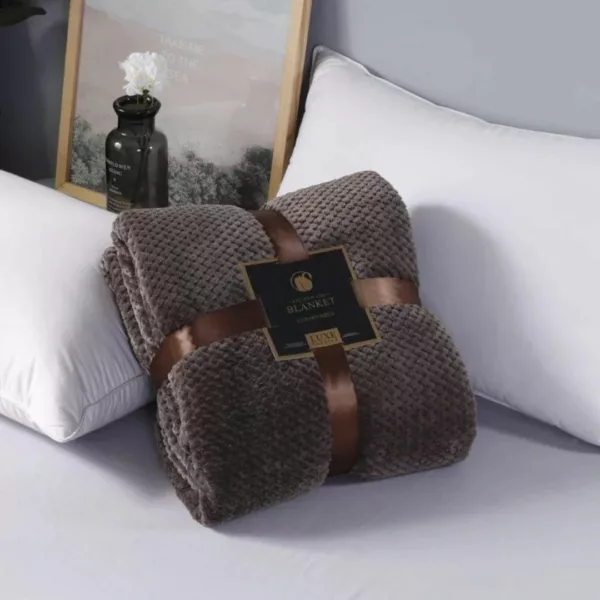 Couverture polaire légère pour voyage voiture – Confort ultra doux et chaleur nomade en déplacement