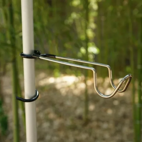 Crochet suspendre lampe camping – Accessoire pratique et robuste pour éclairage mains libres en pleine nature