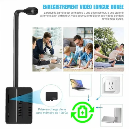 Dispositif espion avec retour en direct smartphone – Surveillance discrète en temps réel depuis votre mobile