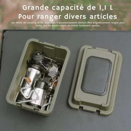 Etui à mouchoirs pour camping – Compact, imperméable et pratique pour les séjours en plein air
