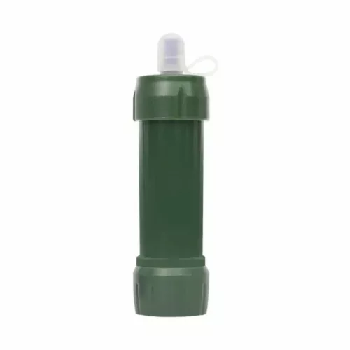Filtre eau compact pour gourde randonnée – Boire partout en sécurité – Léger, durable et ultra pratique