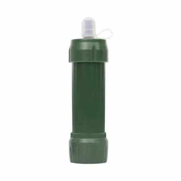 Filtre eau compact pour gourde randonnée – Boire partout en sécurité – Léger, durable et ultra pratique