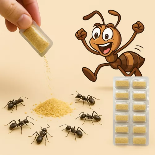 Granulés anti fourmis pour terrasse extérieur – Élimine les fourmis durablement, action rapide et efficace en plein air