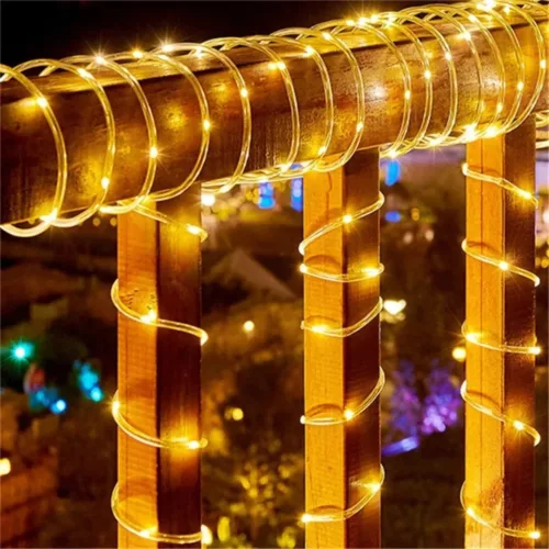 Guirlande extérieure solaire pour terrasse