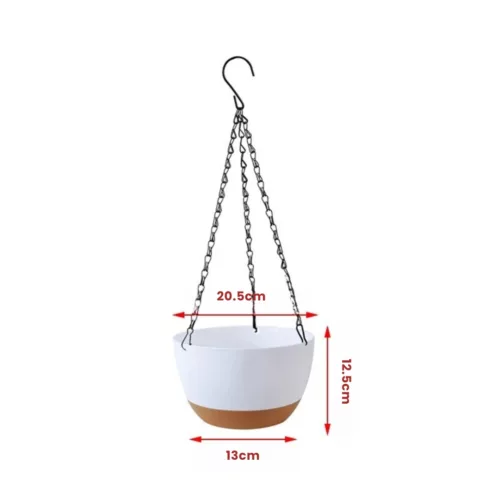 Jardinière suspendue balcon sans perçage – Installez vos plantes en un clin d'œil sans outils ni trous