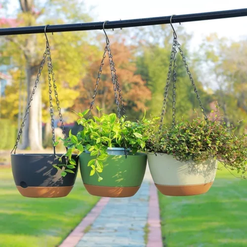 Jardinière suspendue balcon sans perçage – Installez vos plantes en un clin d'œil sans outils ni trous