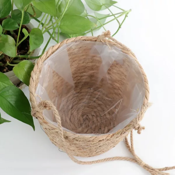Jardinière suspendue en matériaux écologiques – Décorez vos espaces avec style tout en respectant la planète