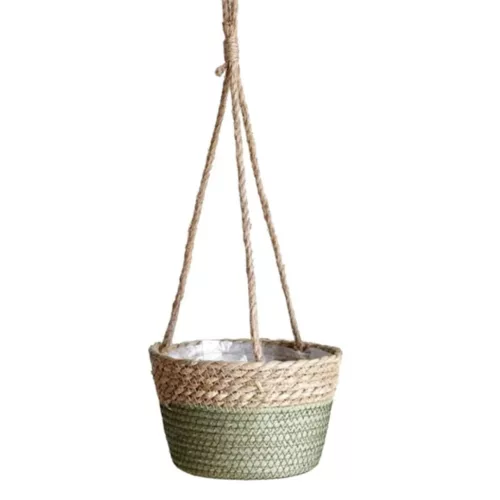 Jardinière suspendue en matériaux écologiques – Décorez vos espaces avec style tout en respectant la planète