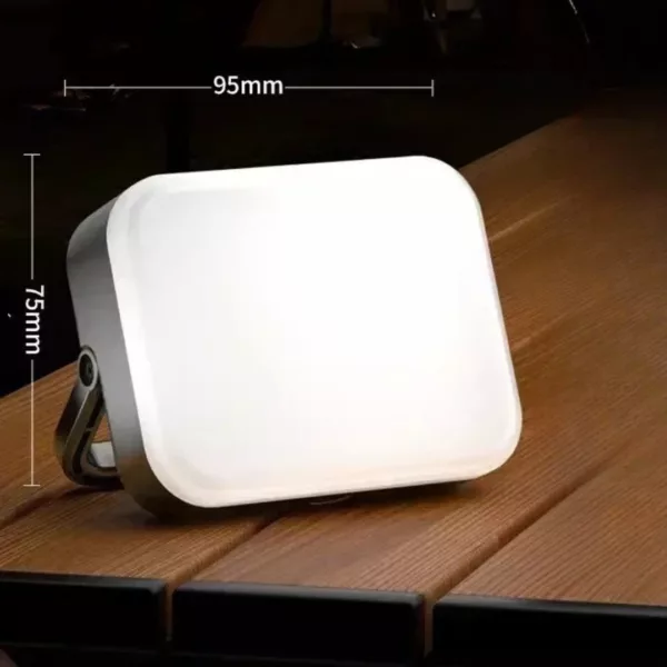 Lampe suspendue rechargeable pour camping – Éclairage LED puissant et nomade pour vos aventures en plein air
