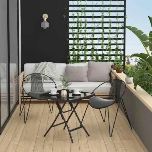 Lanterne extérieure sur pied pour jardin