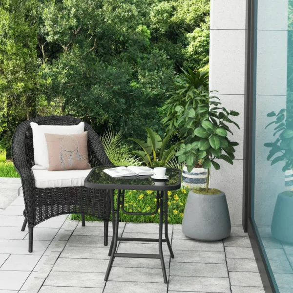 Lanterne extérieure sur pied pour jardin