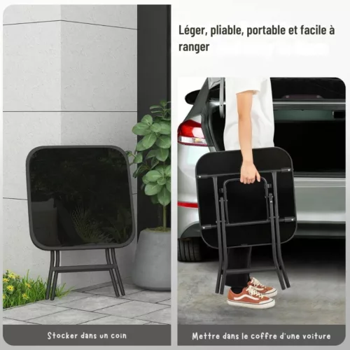 Lanterne extérieure sur pied pour jardin