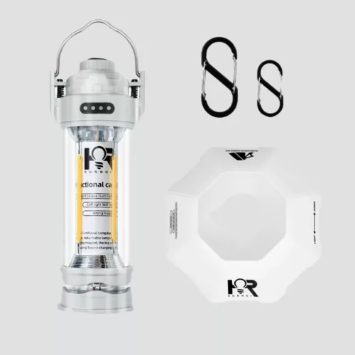 Lanterne portable de camping – lumière LED ultra puissante pour vos nuits en plein air – rechargeable et étanche