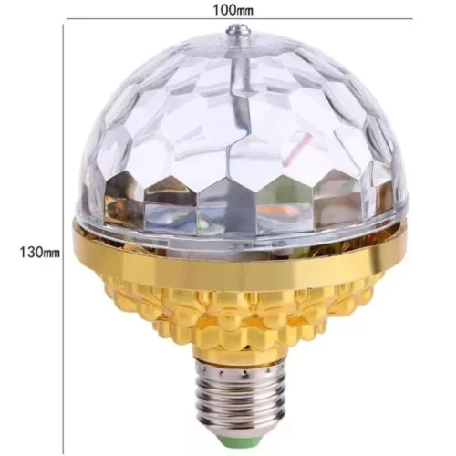 Lumière disco rotative à fixer plafond – Ambiance festive instantanée pour vos soirées à domicile