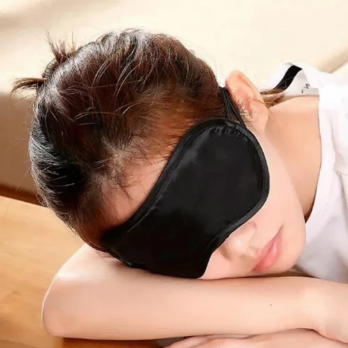 Masque occultant ultra doux pour avion – Sommeil profond et reposant en vol – Confort optimal anti-lumière