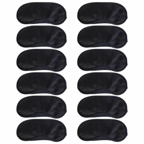 Masque occultant ultra doux pour avion – Sommeil profond et reposant en vol – Confort optimal anti-lumière