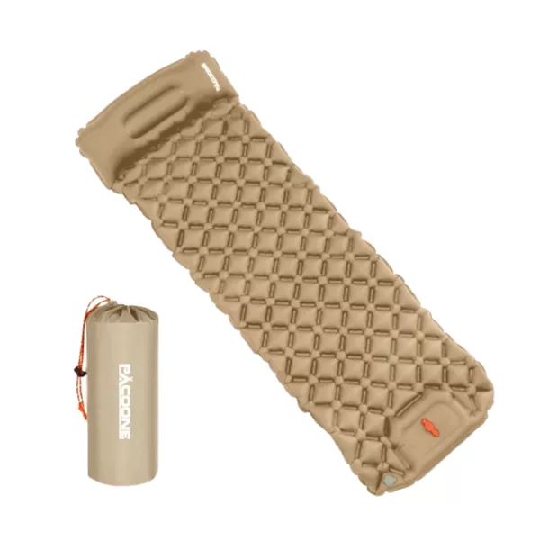 Matelas autogonflant léger pour trekking – Confort ultime en randonnée – Compact et facile à transporter