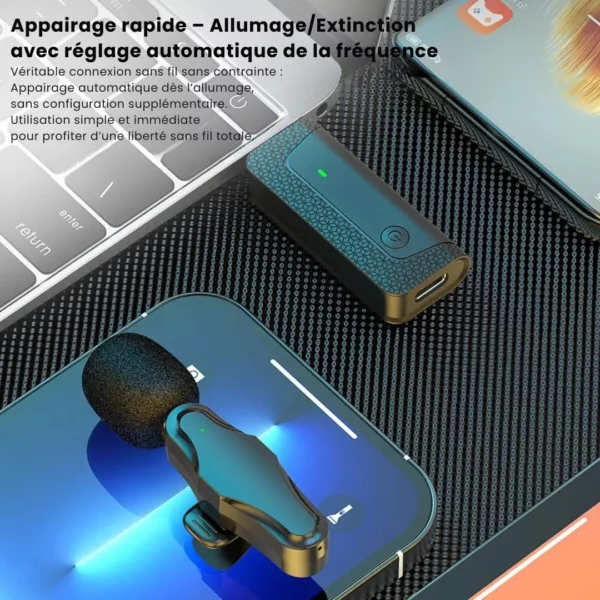Micro espion wifi longue portée sans fil