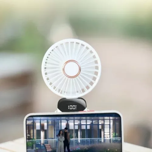 Mini ventilateur usb rechargeable pour avion train