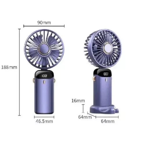 Mini ventilateur usb rechargeable pour avion train