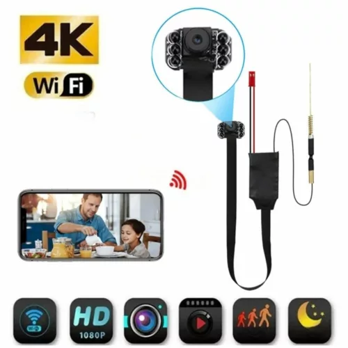 Module caméra espion à intégrer dans objet – Surveillance discrète HD pour sécurité domestique ou bureau