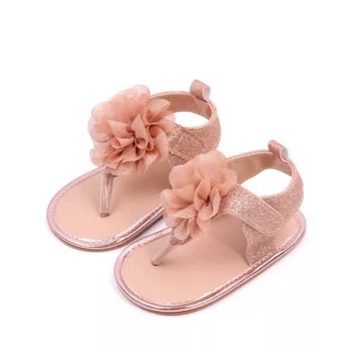 Nu-pieds fille fermeture scratch confort été – légers et respirants pour marcher sans douleur tout l'été