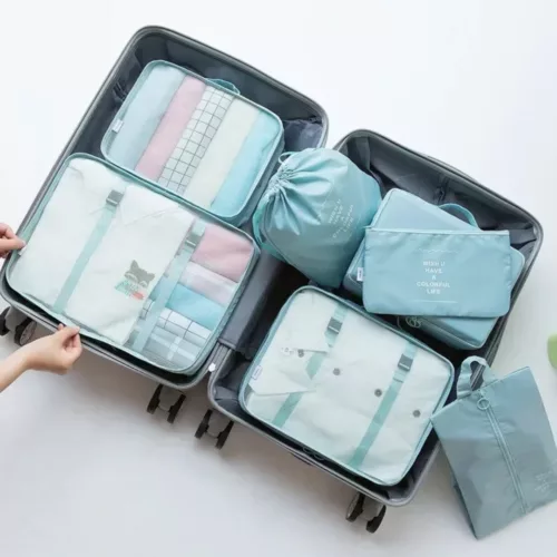 Organiseur de bagage cabine valise trolley – Voyagez léger et organisé sans stress – Gain de place optimal